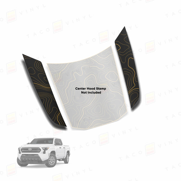 2024+ Tacoma Side Fang Hood Stamp | Taco Vinyl