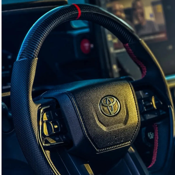 Aspire Carbon Fiber Steering Wheel for Tacoma (2024-2025) /Tundra (2022-2025) | Aspire Auto Accessories