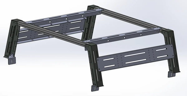 Overland Bed Rack Install Instructions - Cali Raised LED