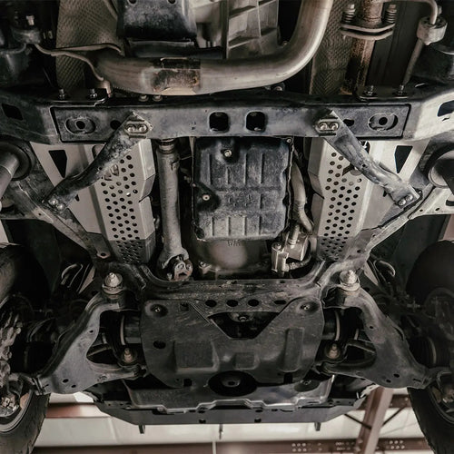 Cali Raised LED Catalytic Converter Shield for Toyota Tacoma