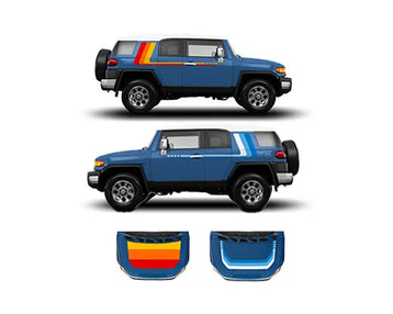 2007-2014 FJ Cruiser Exterior Accents/ Inserts/ Overlays/ Skins