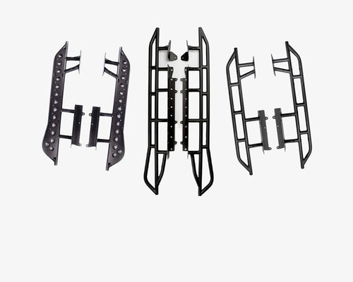 Rock sliders for off-road vehicle builds