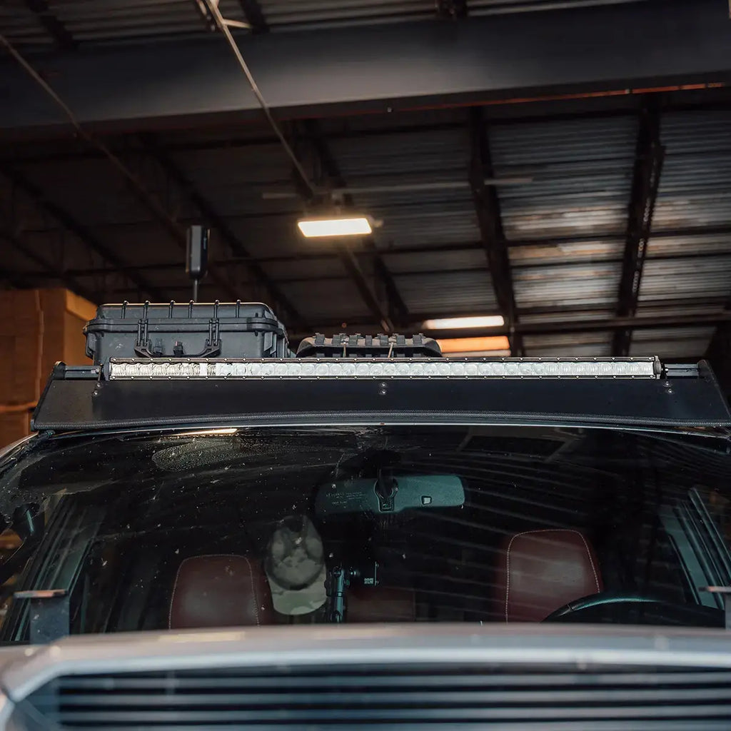 Led Lighting For Racks Sherpa LED Light Bar Roof Rack Brackets – Cali Raised LED