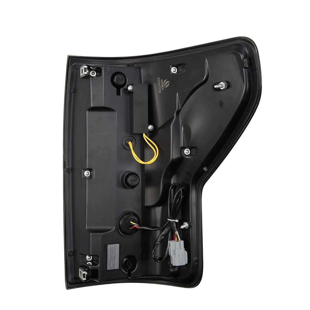 LUXX-Series LED Tail Lights For 2007-2013 Toyota Tundra Black-Red