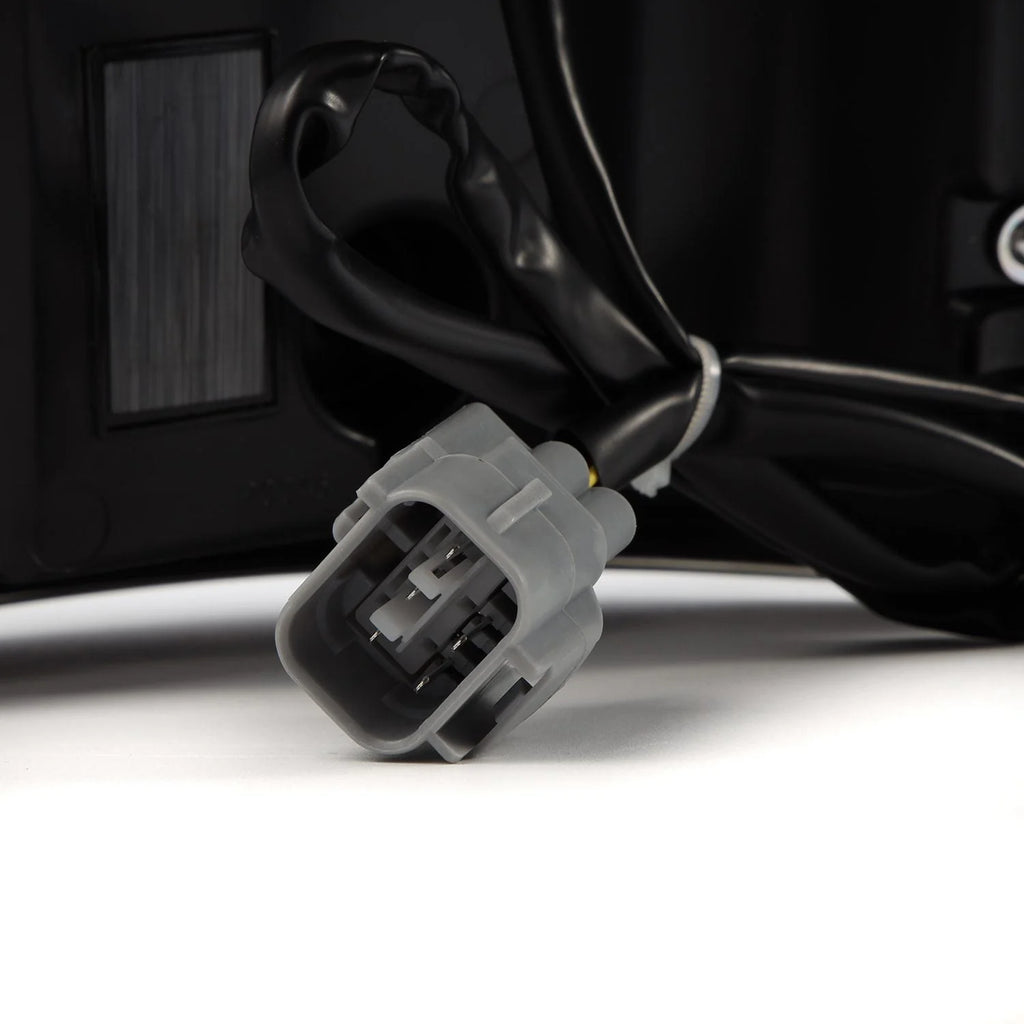 LUXX-Series LED Tail Lights For 2007-2013 Toyota Tundra Black-Red