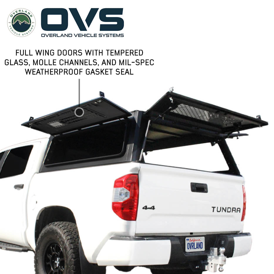 OVS Expedition PRO+ full-window truck cap on a 2007-2021 Toyota Tundra - view 3