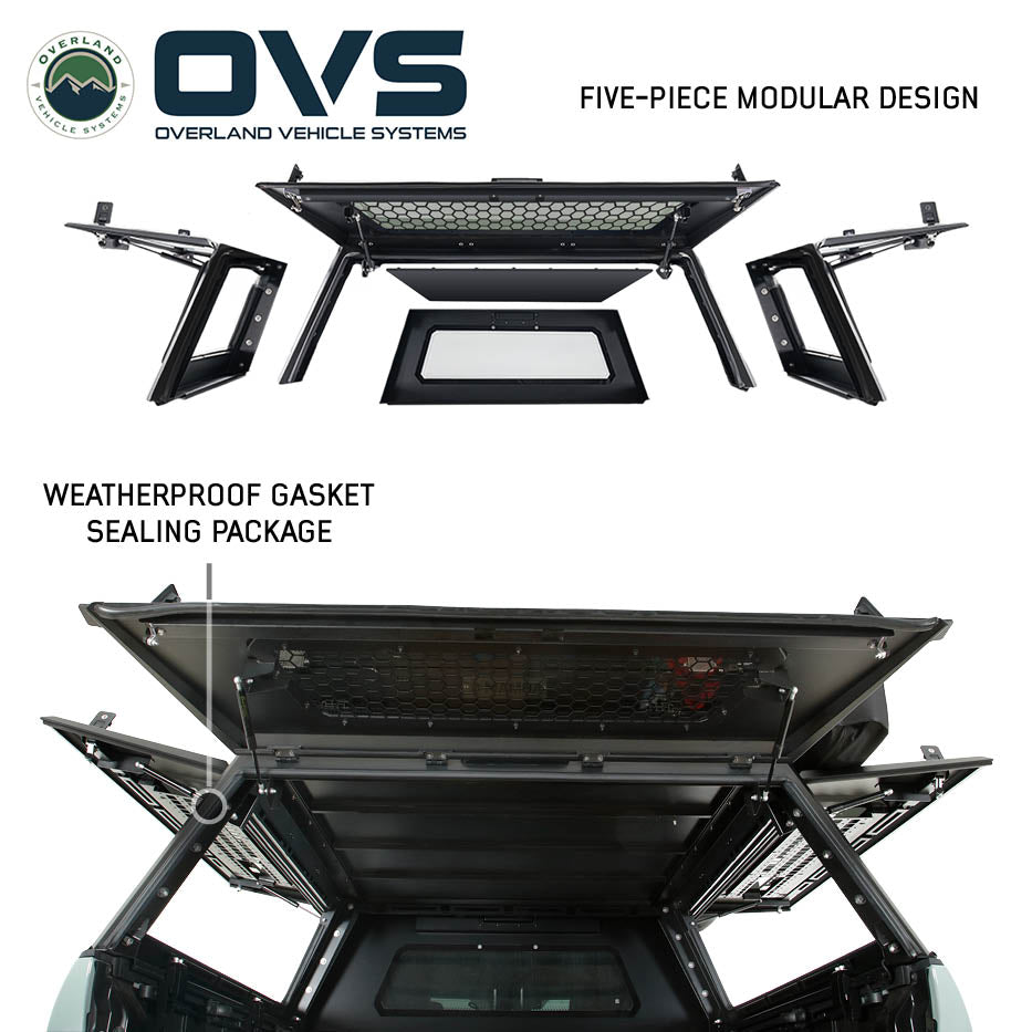 OVS Expedition PRO+ full-window truck cap on a 2007-2021 Toyota Tundra - view 5