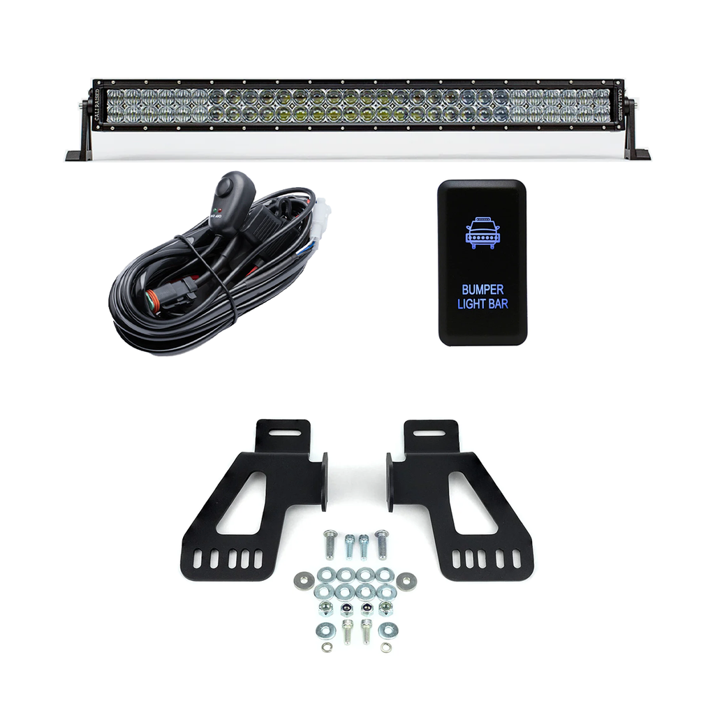 Toyota Tacoma Upper Grille LED Light Bar Kit | Cali Raised LED
