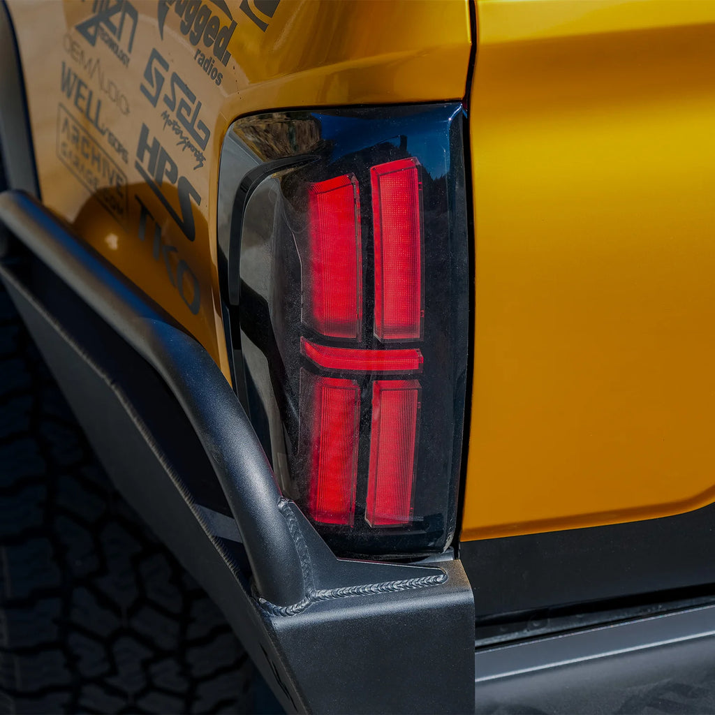 NOVA-Series Prismatic LED Tail Lights For 2016-2023 Toyota Tacoma