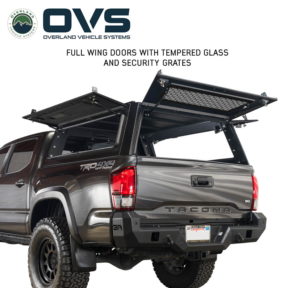 OVS Expedition PRO+ full-window truck cap on a 2016-2023 Toyota Tacoma - view 8