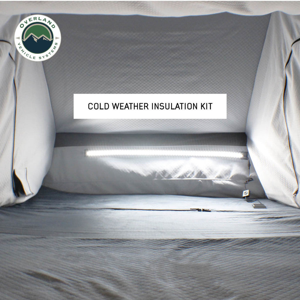 XD Everest Cantilever Aluminum Roof Top Tent - Grey Body & Black Rainfly