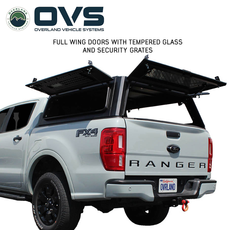 OVS Expedition PRO+ full-window truck cap on a 2019-2023 Ford Ranger - view 7