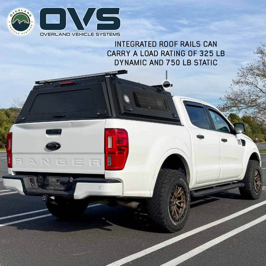 OVS Expedition PRO+ full-window truck cap on a 2019-2023 Ford Ranger - view 9