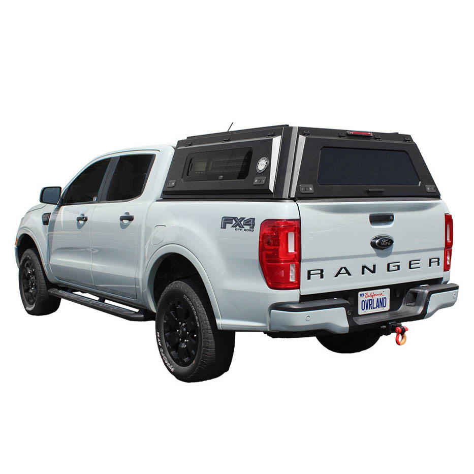OVS Expedition PRO+ full-window truck cap on a 2019-2023 Ford Ranger