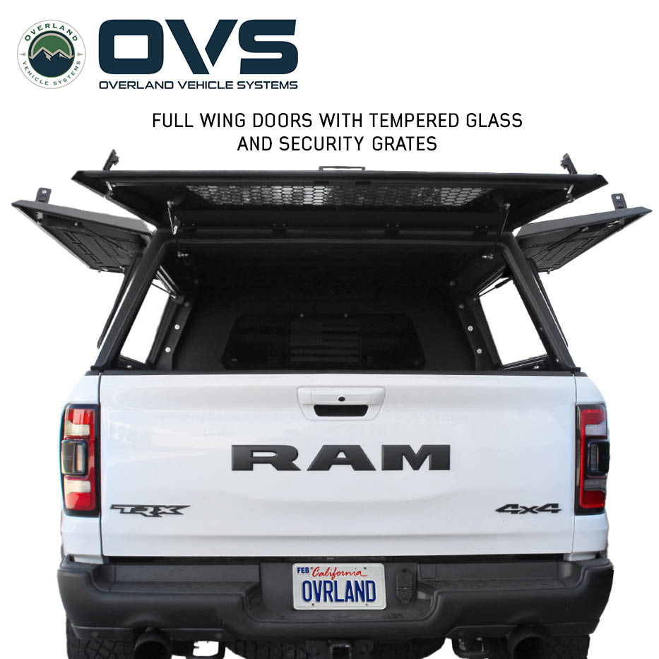 OVS Expedition PRO+ full-window truck cap on a 2019-2027 Ram 1500 - view 6