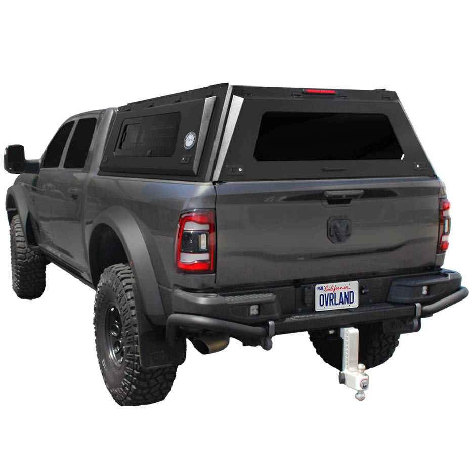 OVS Expedition PRO+ full-window truck cap on a 2009-2027 Ram 2500/3500
