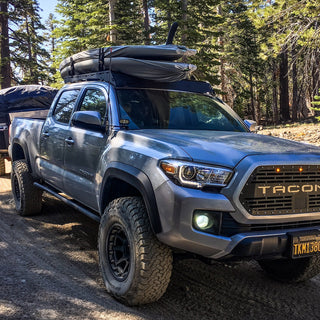 2005–2023 Toyota Tacoma Trail Edition Rock Sliders by Cali Raised LED