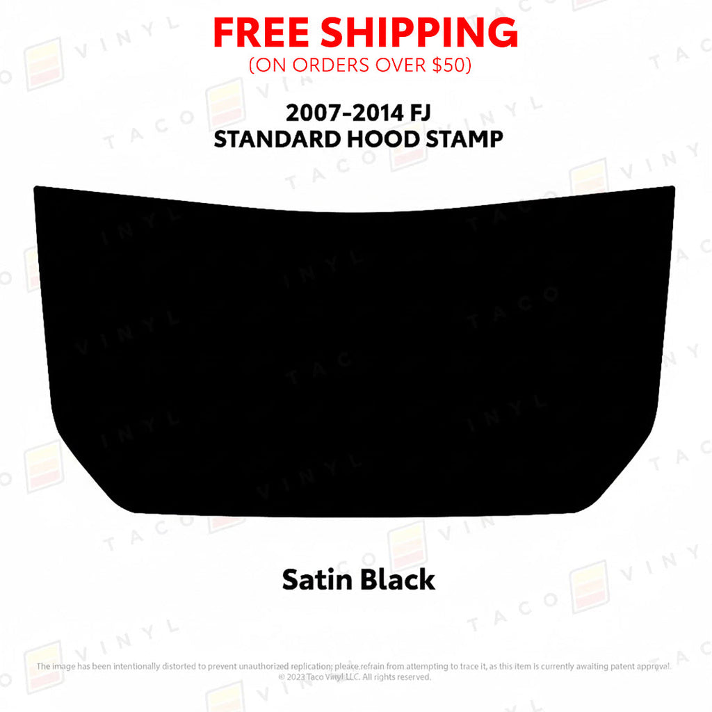 2007-14 FJ Cruiser Hood Stamp