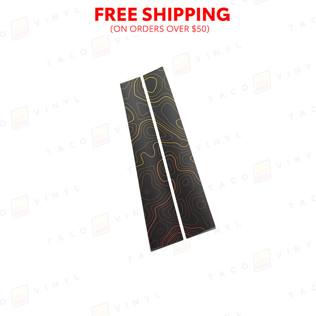 2010-24 4Runner Door Pillar Decals