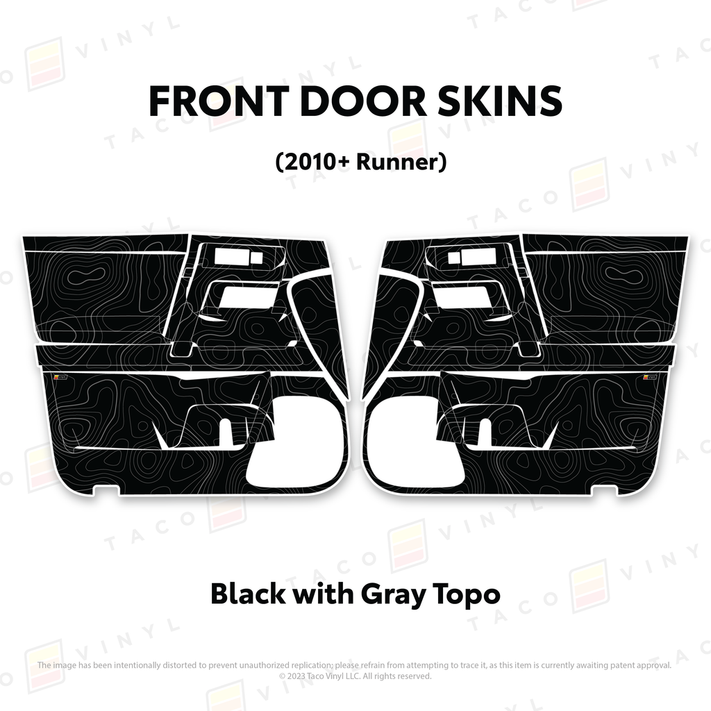 2010-24 4Runner Door Skins