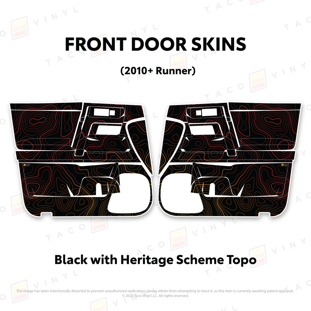 2010-24 4Runner Door Skins