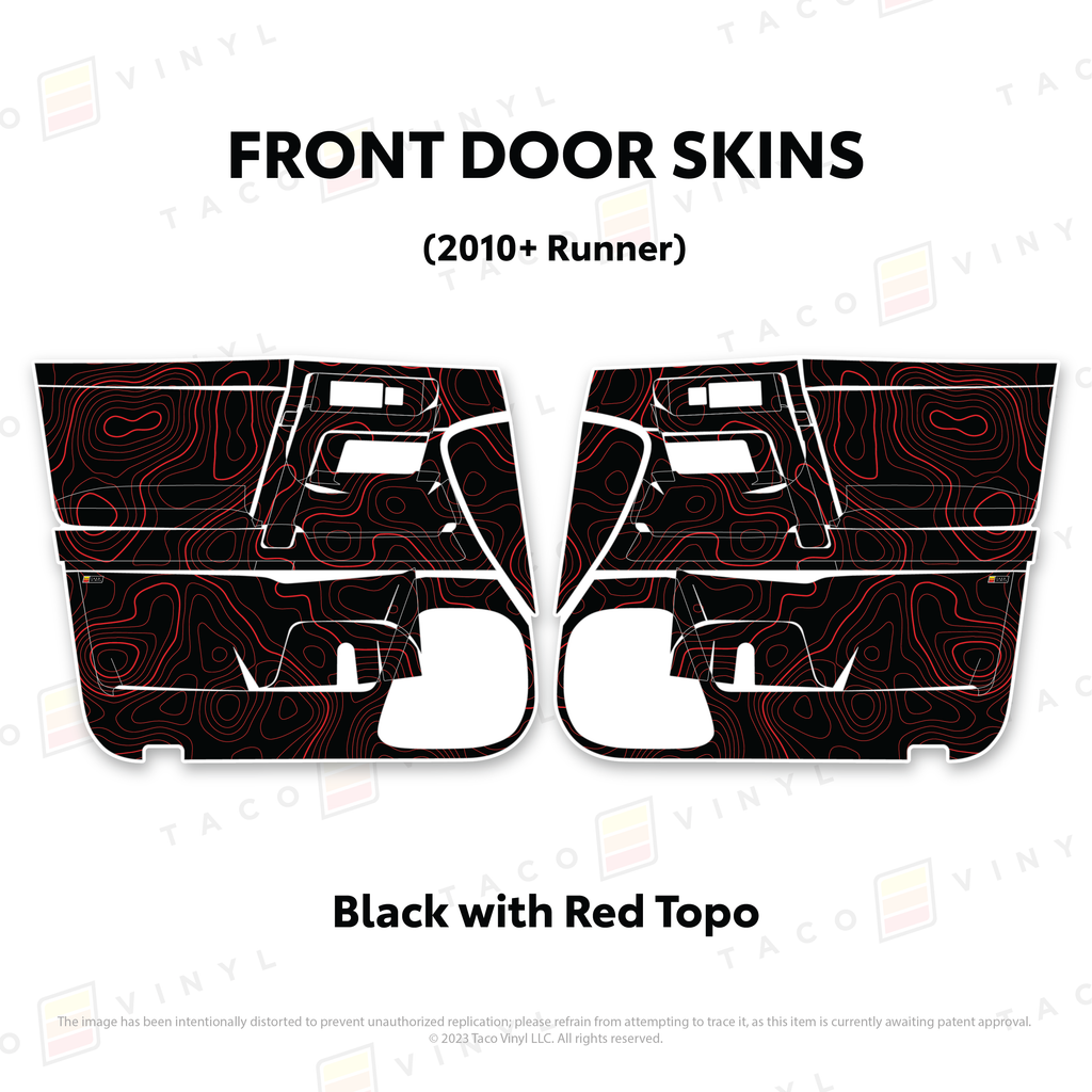 2010-24 4Runner Door Skins