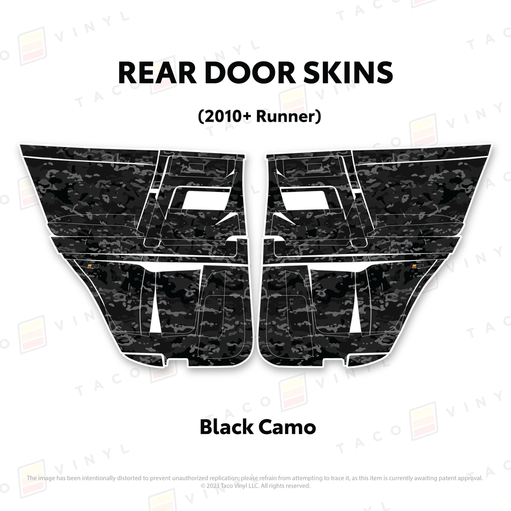 2010-24 4Runner Door Skins