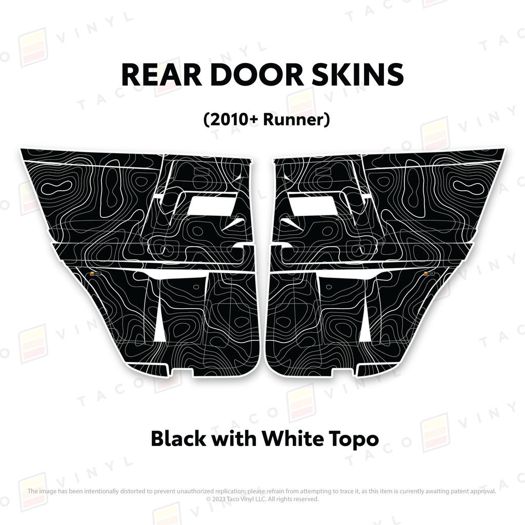 2010-24 4Runner Door Skins