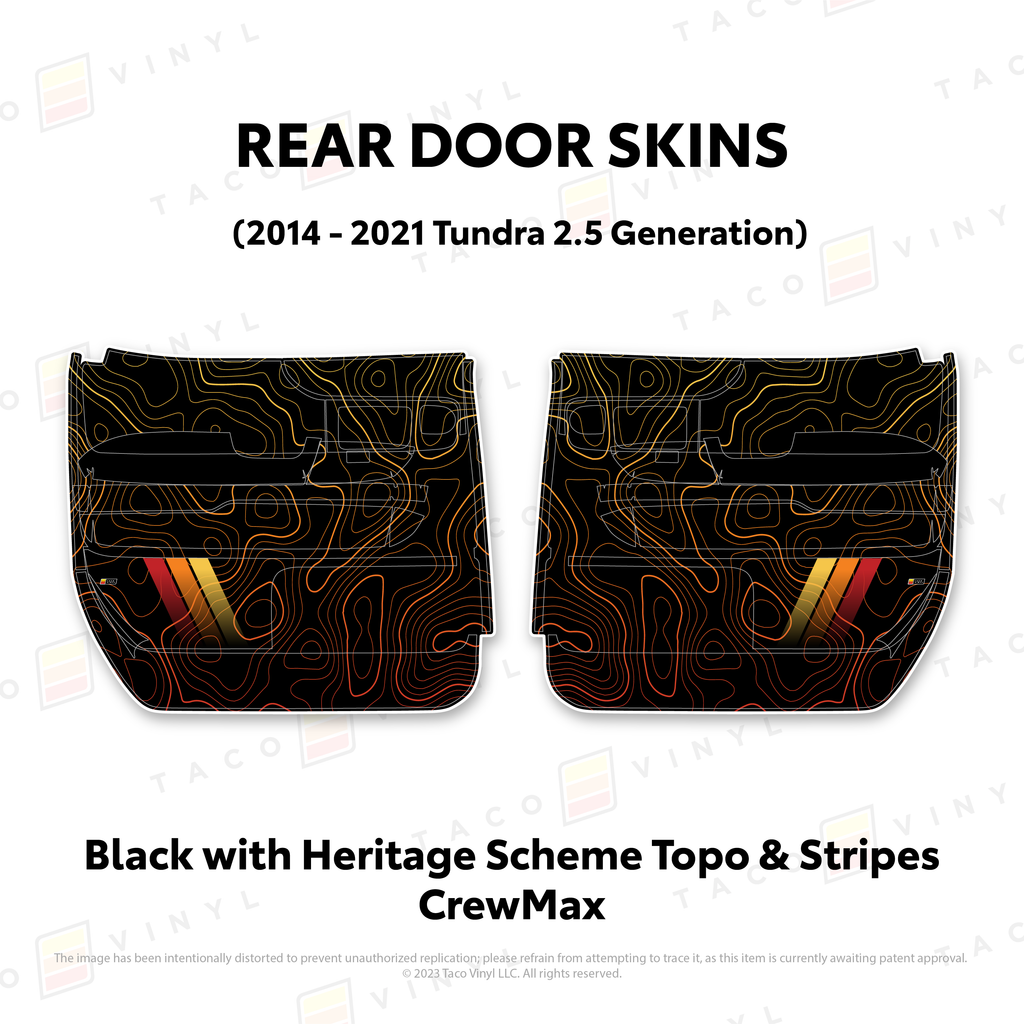 2014-21 Tundra Door Skins