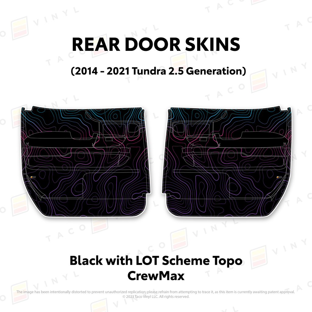 2014-21 Tundra Door Skins