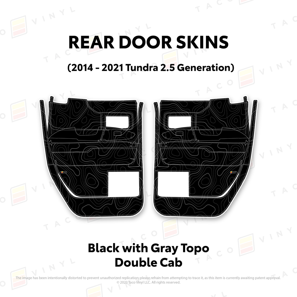 2014-21 Tundra Door Skins