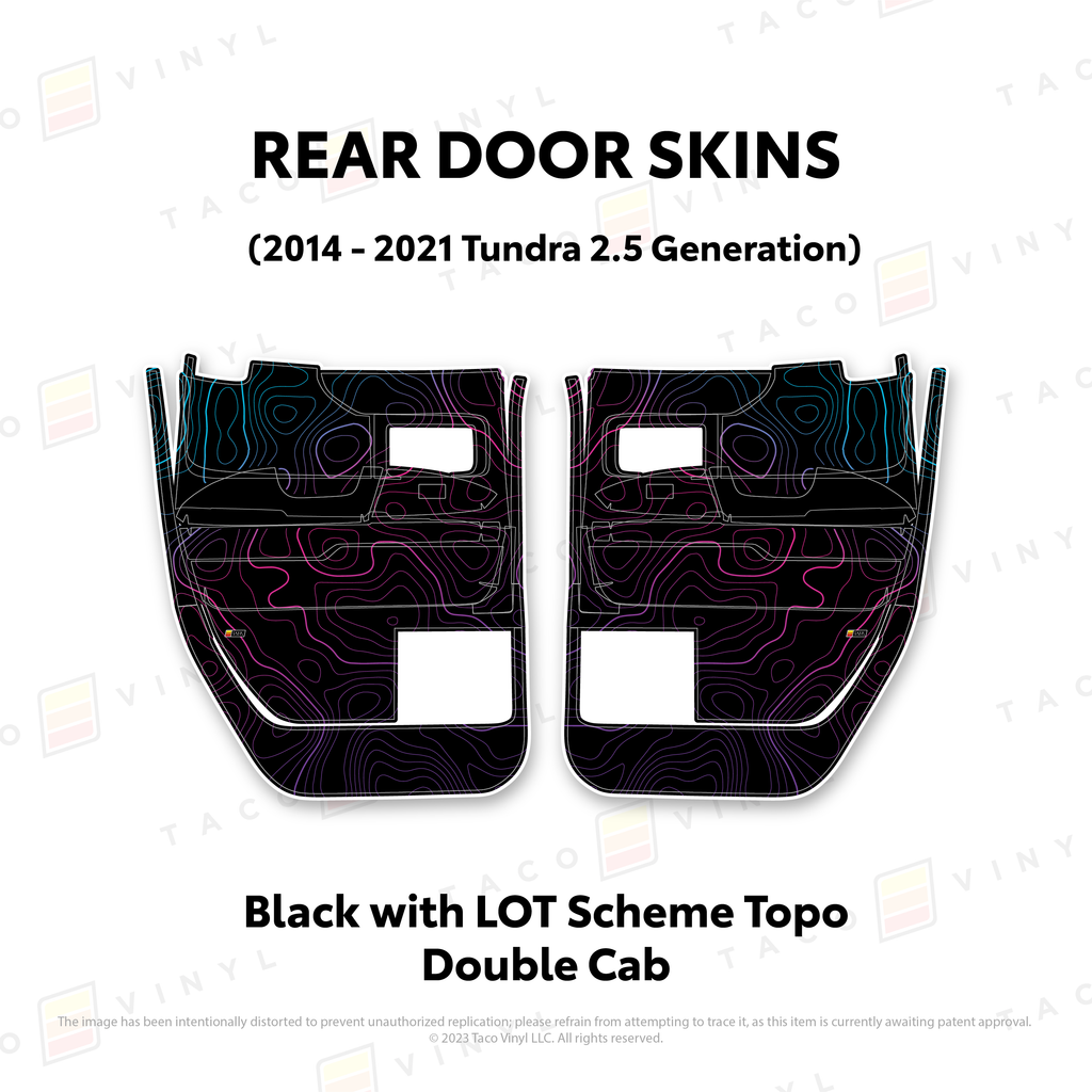 2014-21 Tundra Door Skins