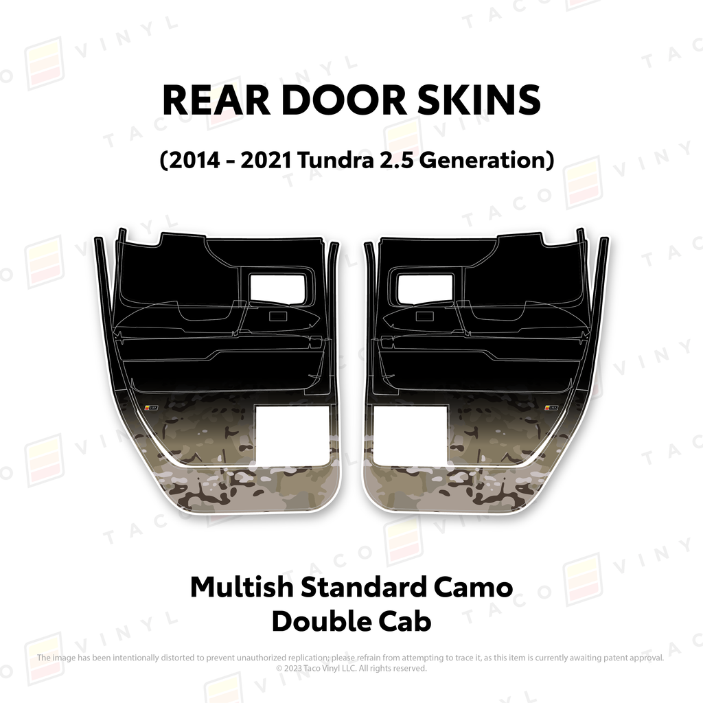 2014-21 Tundra Door Skins