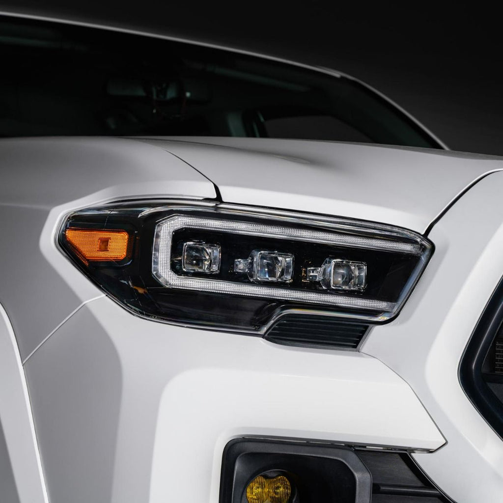 2016-2023 Toyota Tacoma Sequential LED Projector Headlights with Selectable DRL (Pair)