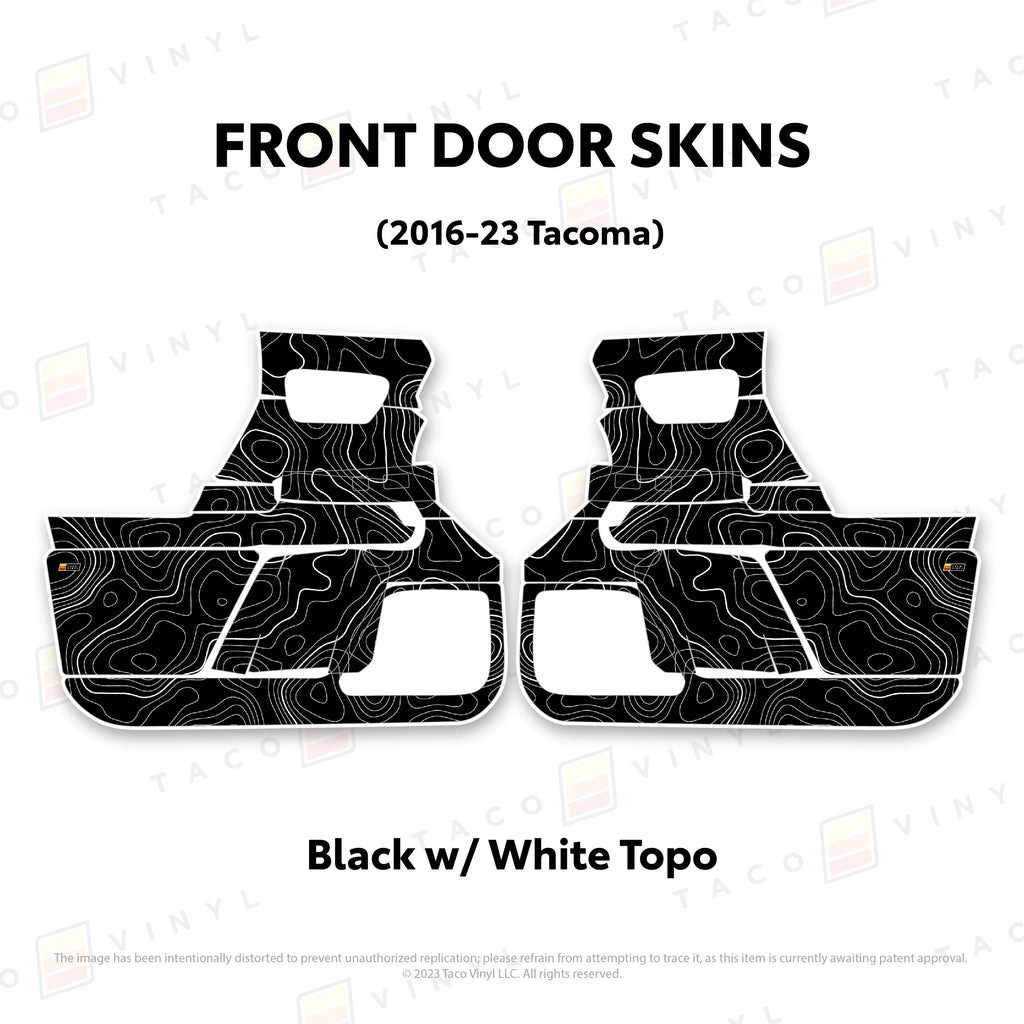 2016-23 Tacoma Door Skins