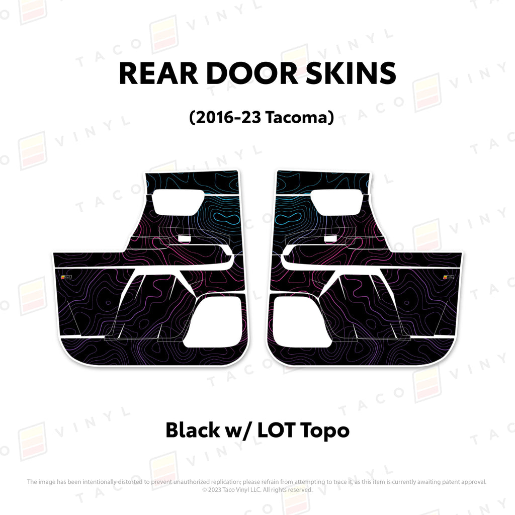 2016-23 Tacoma Door Skins
