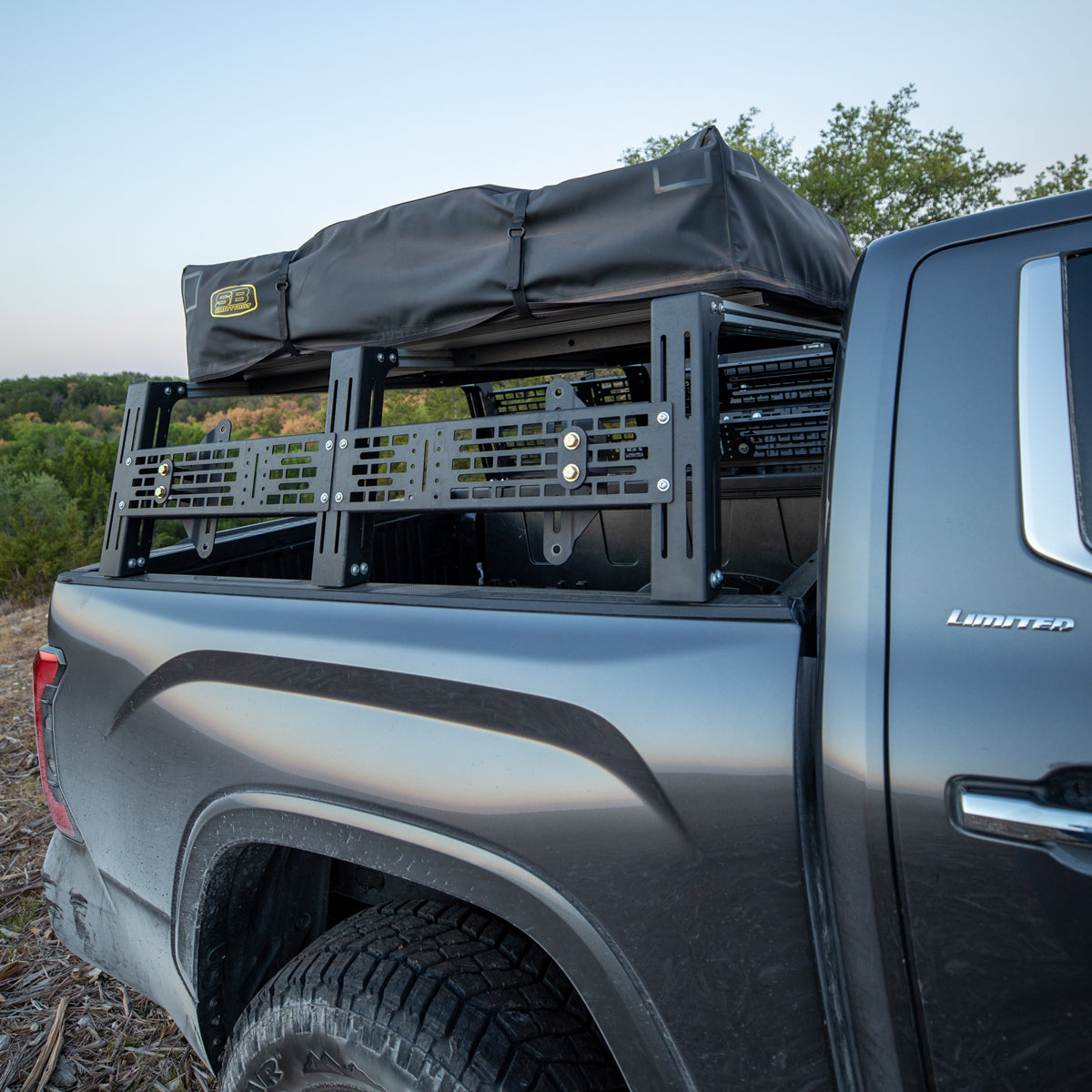 Overland Bed Rack For 2022+ TOYOTA TUNDRA – Cali Raised LED