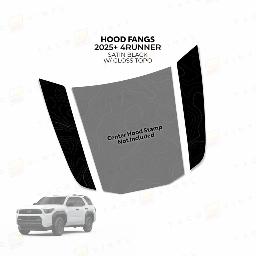 2025+ 4Runner Apex Hood Fangs