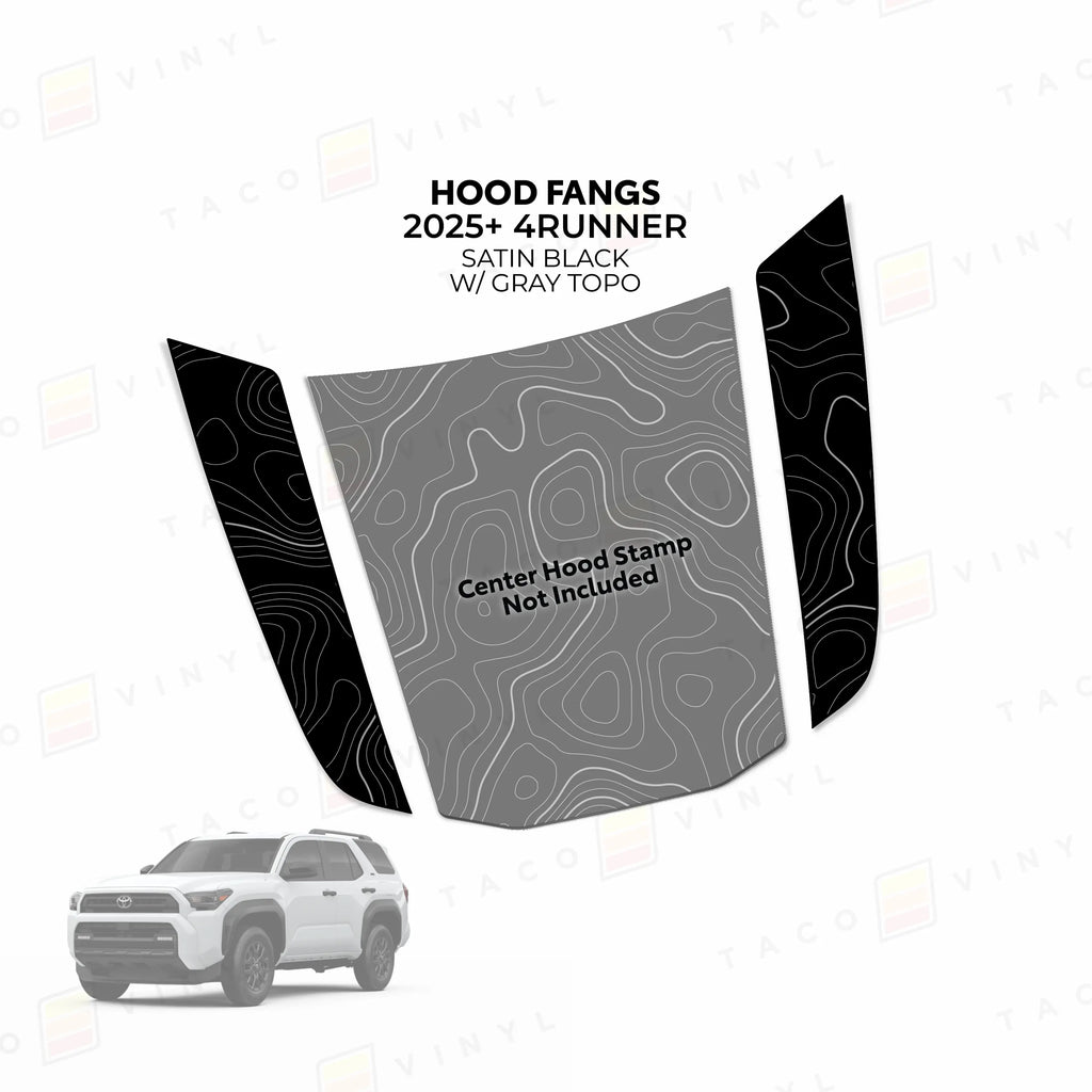 2025+ 4Runner Apex Hood Fangs