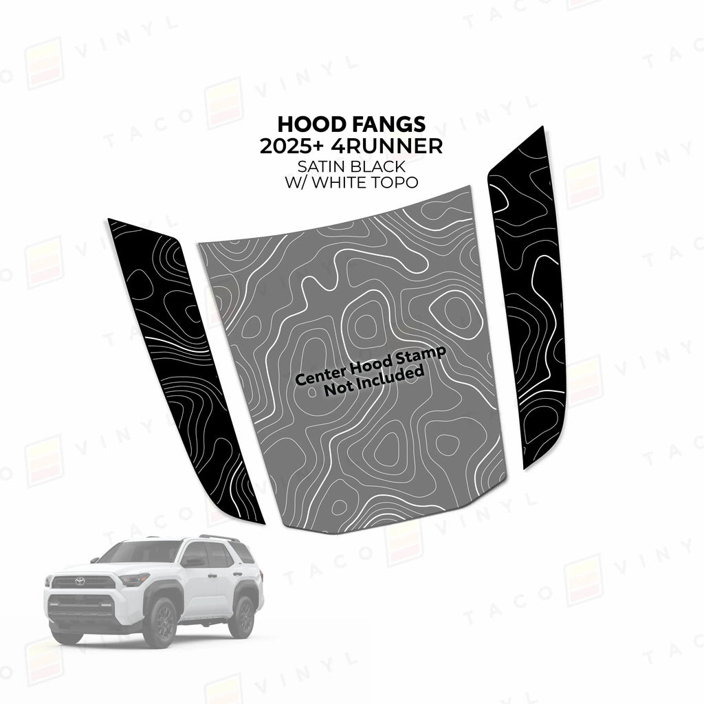 2025+ 4Runner Apex Hood Fangs
