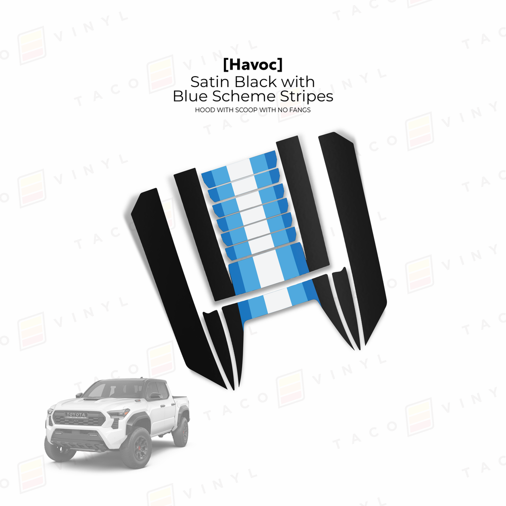 2024+ Tacoma Havoc Hood Scoop Stamp (W/ No Fangs)