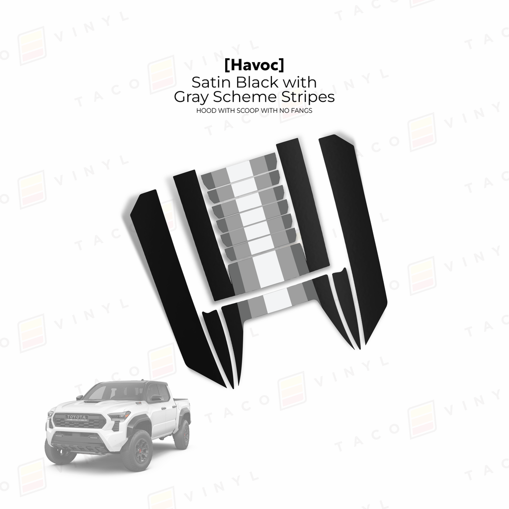 2024+ Tacoma Havoc Hood Scoop Stamp (W/ No Fangs)