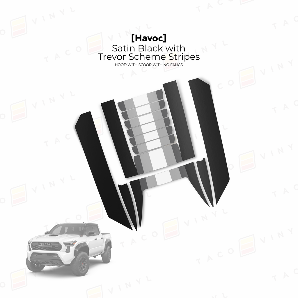 2024+ Tacoma Havoc Hood Scoop Stamp (W/ No Fangs)