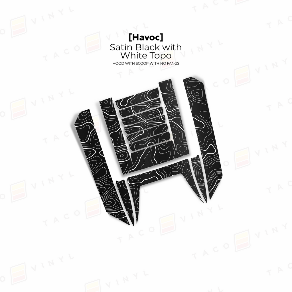 2024+ Tacoma/2025+ 4Runner Havoc Hood Scoop Stamp