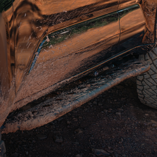 2025+ Toyota 4Runner Step Edition Rock Sliders by Cali Raised LED