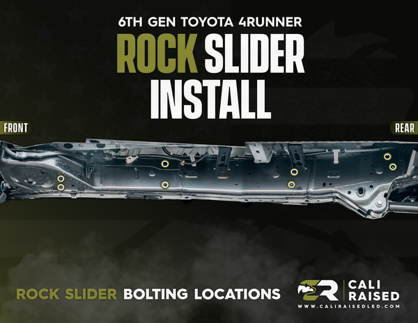 Trail Edition Rock Sliders For 2025+ Toyota 4Runner