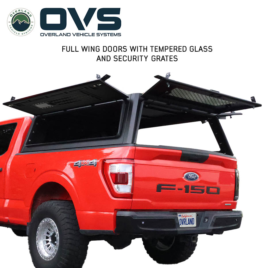 OVS Expedition PRO+ full-window truck cap on a 2021-2027 Ford F-150 - view 7
