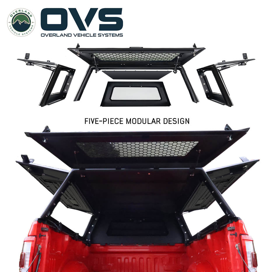 OVS Expedition PRO+ full-window truck cap on a 2021-2027 Ford F-150 - view 9