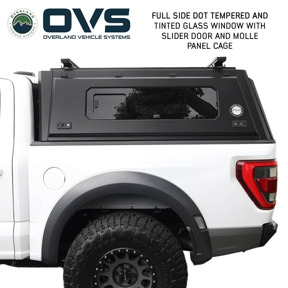 OVS Expedition PRO+ full-window truck cap on a 2021-2027 Ford F-150 - view 3