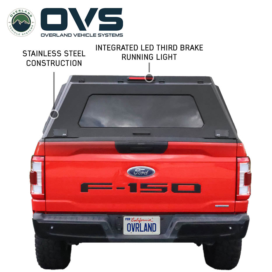 OVS Expedition PRO+ full-window truck cap on a 2021-2027 Ford F-150 - view 5